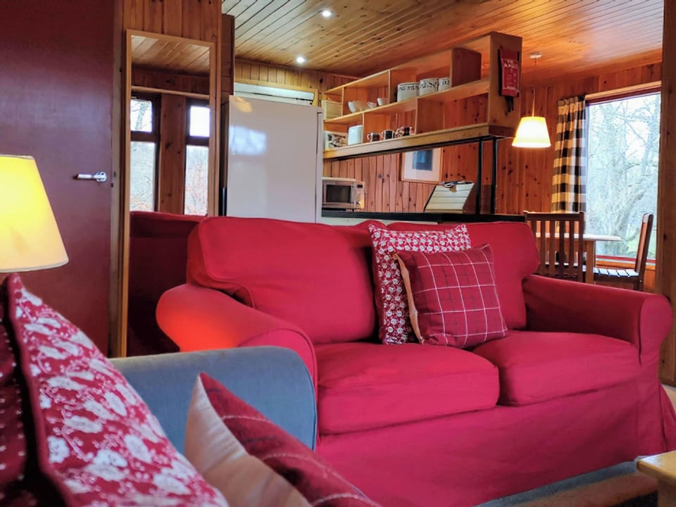 Open plan living space | Pine Chalet 24 - Loch Monzievaid, Crieff
