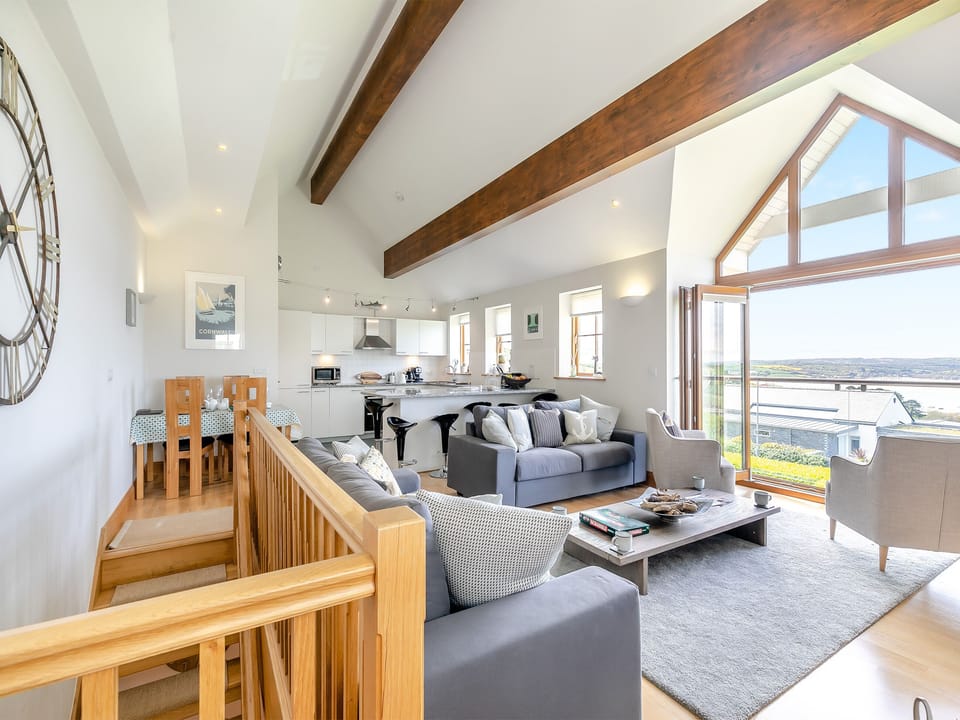 Open plan living space | Sandbar, St Just in Roseland, near Truro