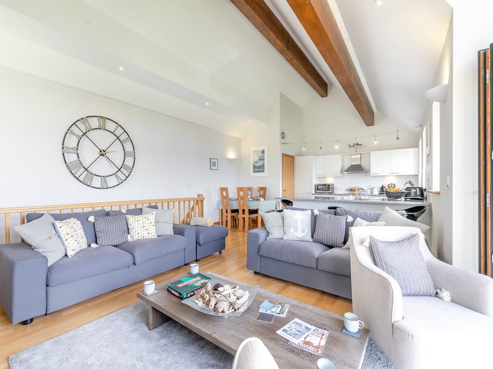Open plan living space | Sandbar, St Just in Roseland, near Truro