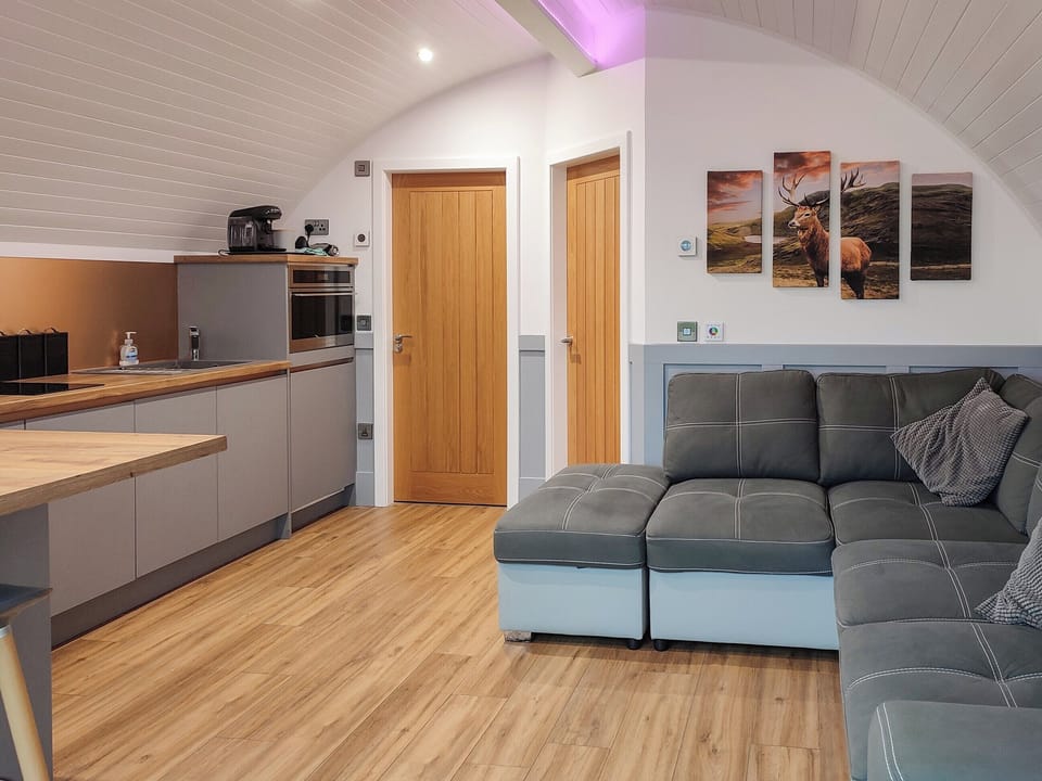 Open plan living space | Ben Rinnes - Hillhead Hideaways, Newmill, nr Keith