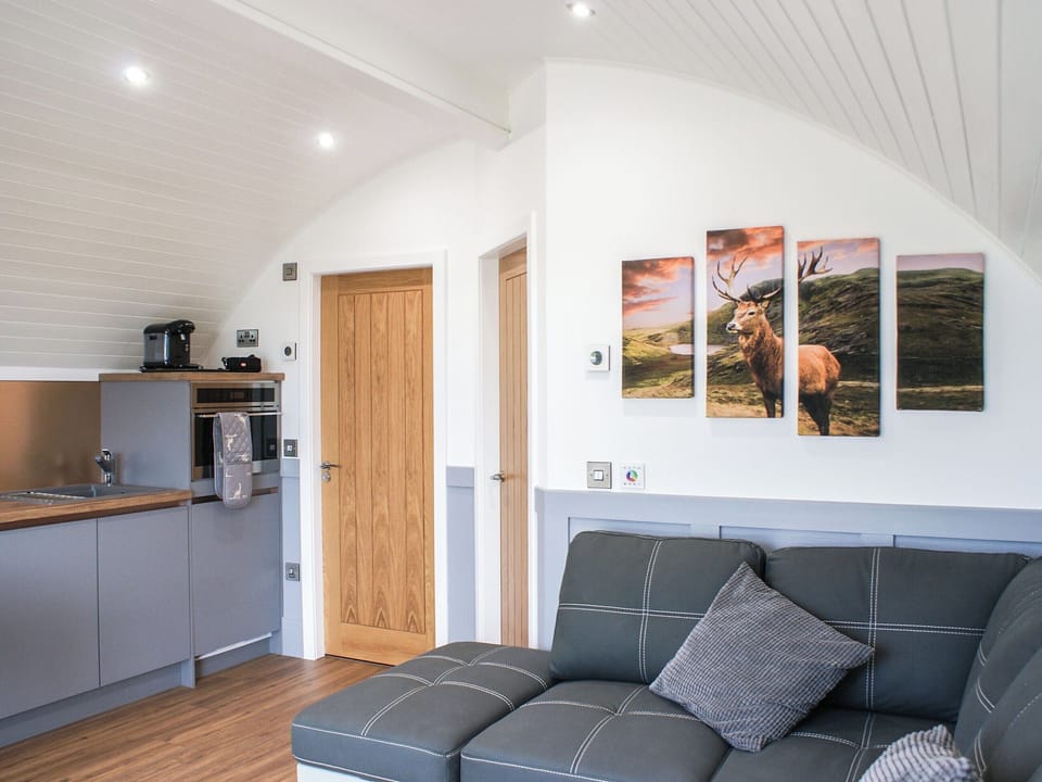 Living area | Knockan - Hillhead Hideaways, Newmill, nr Keith