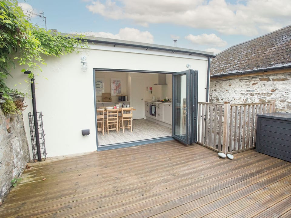 Patio | Castle Cottage, Cardigan