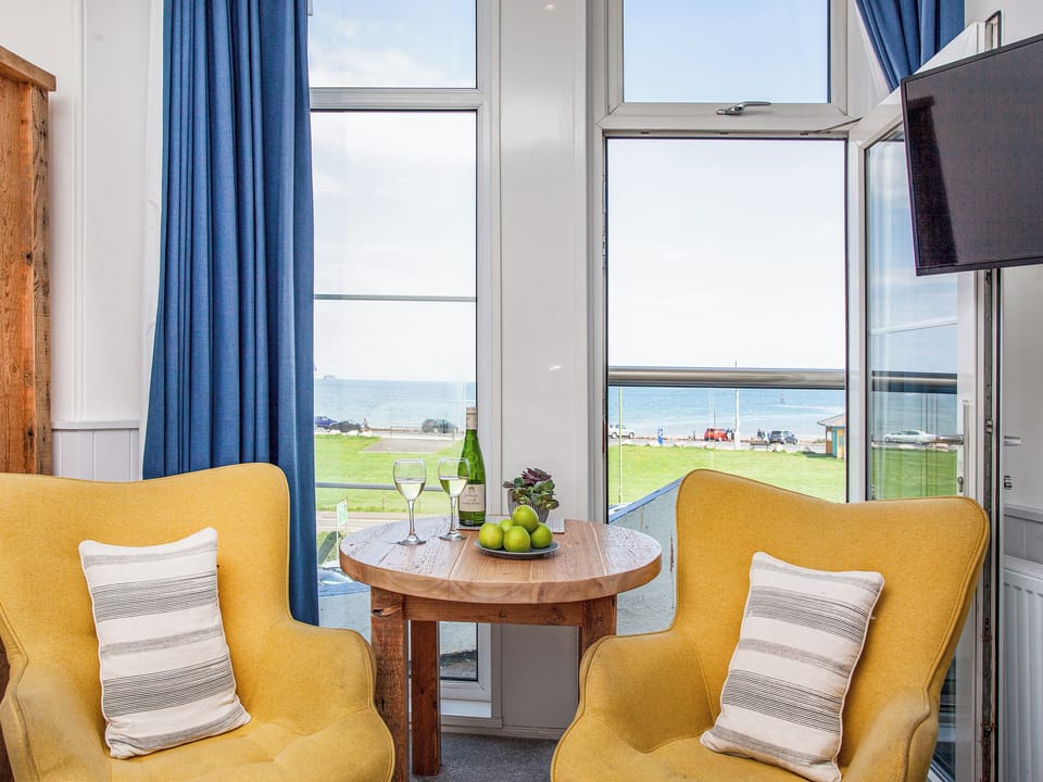 Living room | The Little Lobster - Sunnybeach Holiday Apartments, Paignton