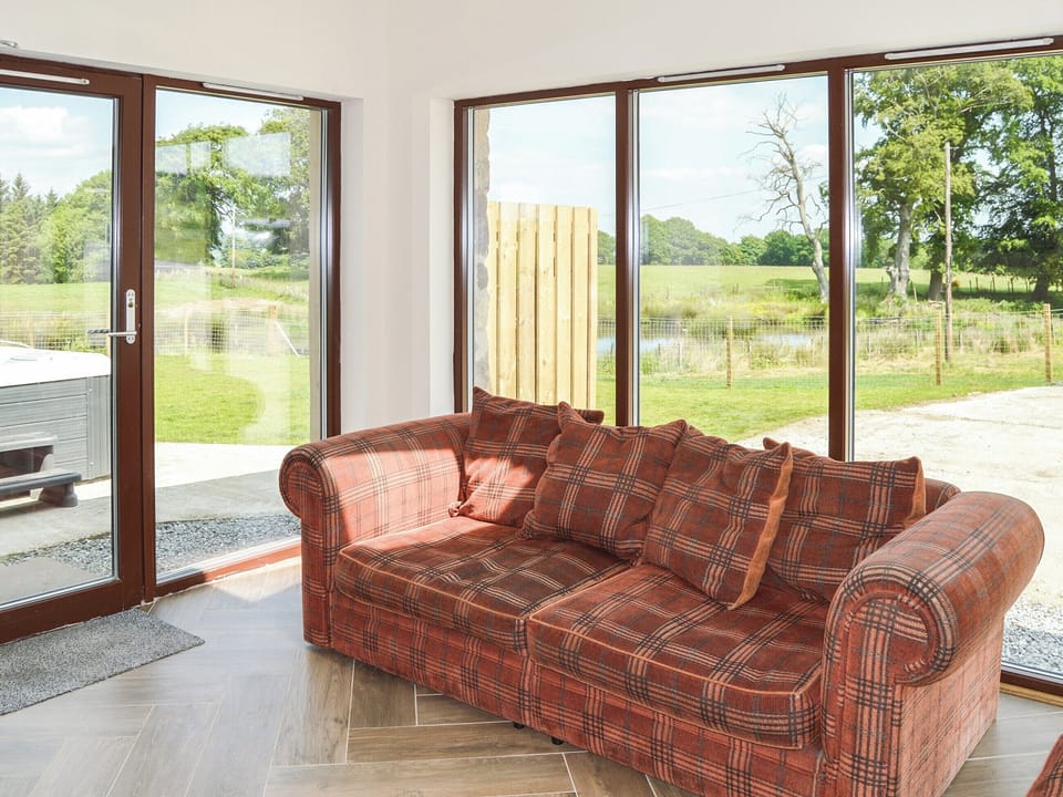 Living room | The Farmhouse - Williamscraig Holiday Cottages, Linlithgow