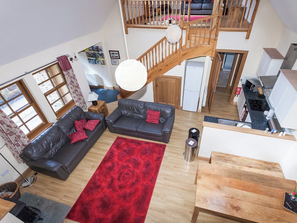 Open plan living space | Honeysuckle Cottage - Williamscraig Holiday Cottages, Linlithgow