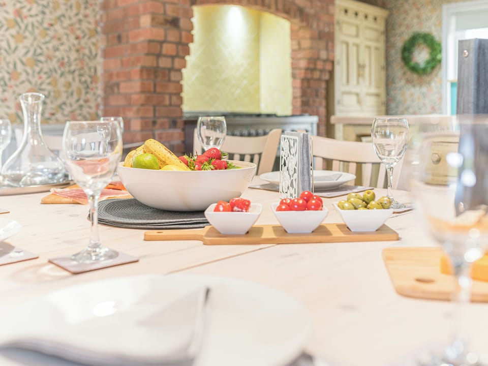 Dining Area | Sandbeds Farmhouse - Sandbeds Holiday Cottages, Grayrigg, near Kendal