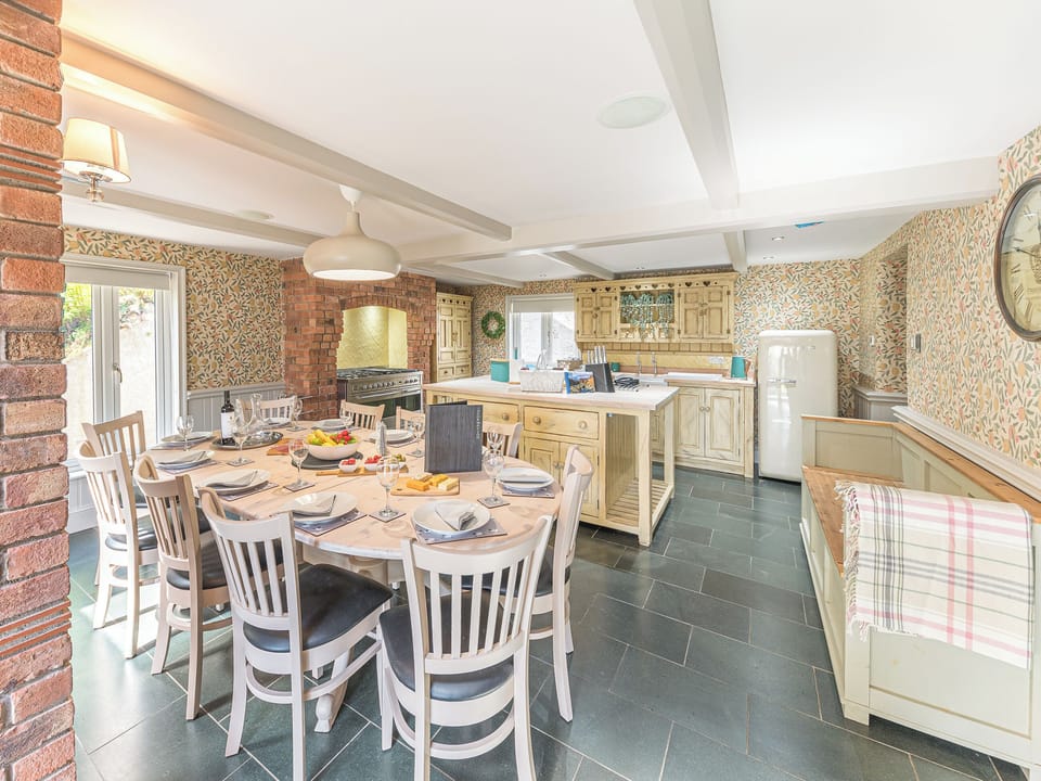 Dining Area | Sandbeds Farmhouse - Sandbeds Holiday Cottages, Grayrigg, near Kendal