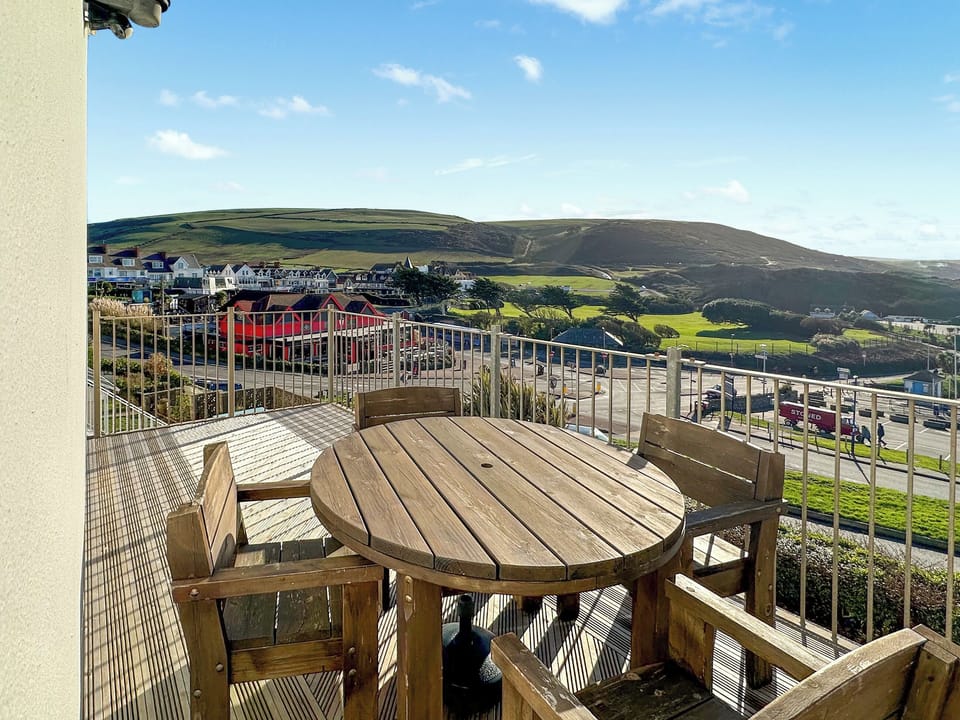 Balcony | Apartment 5 - Wow Holidays, Woolacombe