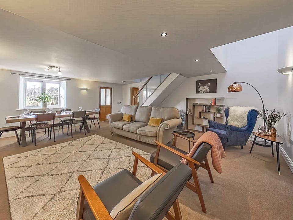 Open plan living space | Ty Cerrig Barn, Corwen
