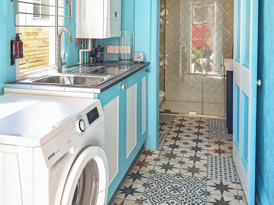 Utility room | Aqua - A Beach Bedroom, Combe Martin, near Ilfracombe