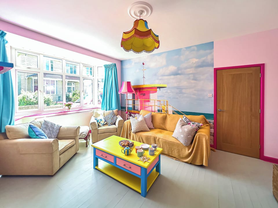 Living room | Aqua - A Beach Bedroom, Combe Martin, near Ilfracombe