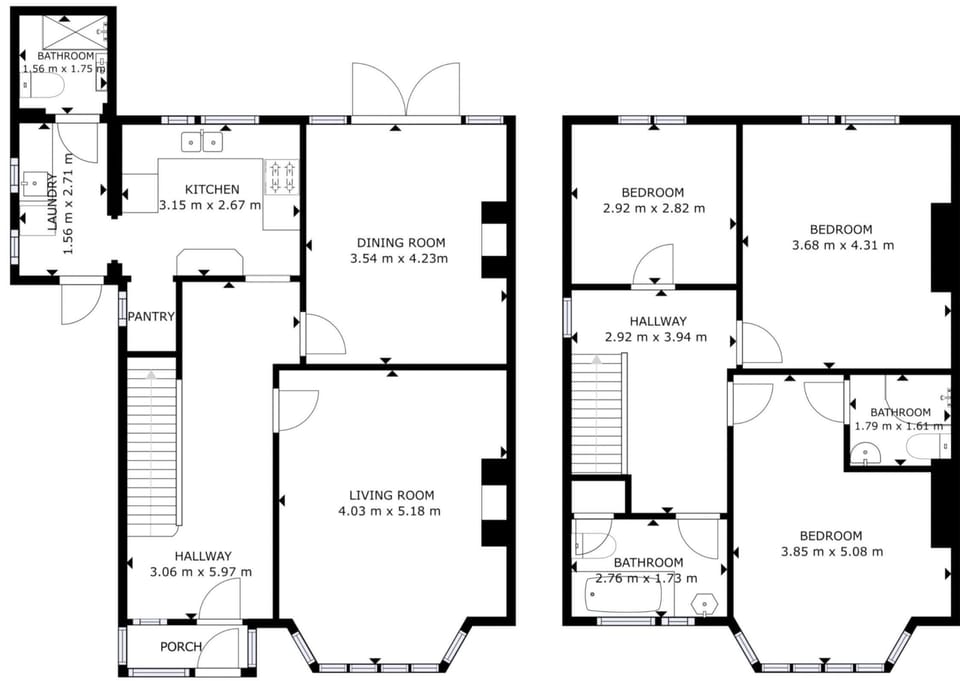 Floor plan | Aqua - A Beach Bedroom, Combe Martin, near Ilfracombe