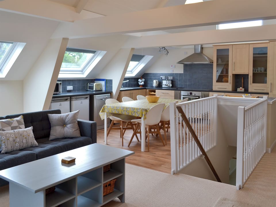 Convenient dining area | Vine Lodge - Little Dunley Cottages, Bovey Tracey