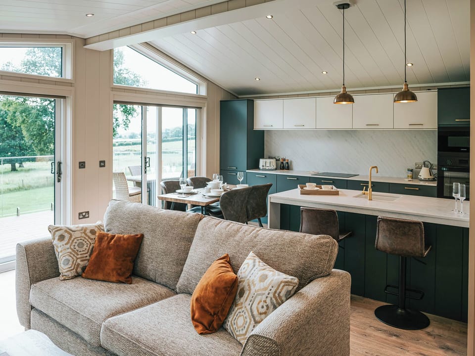 Living area | Rue - Bowland Retreat Lodges, Clitheroe