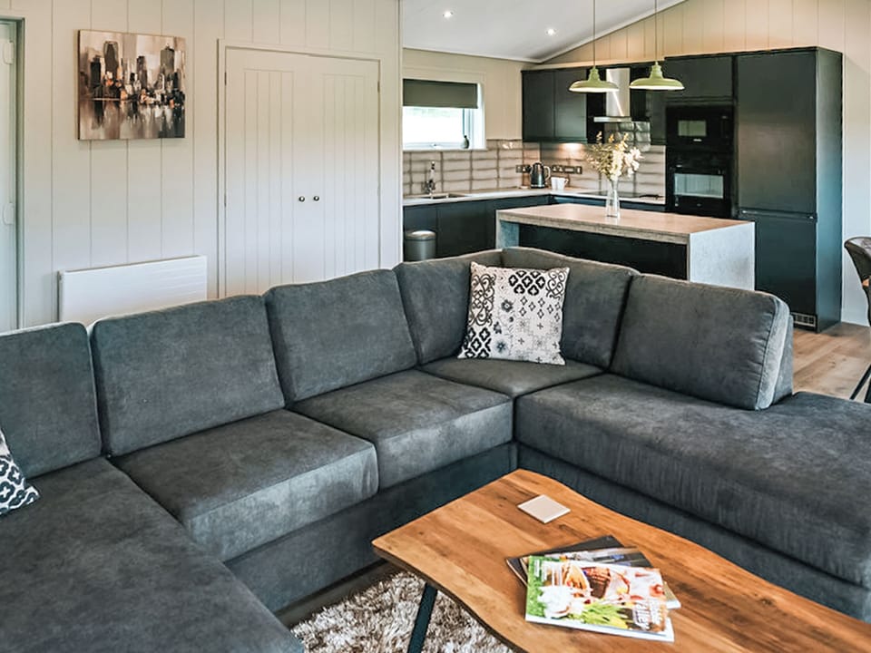 Living area | Oakley - Bowland Retreat Lodges, Clitheroe