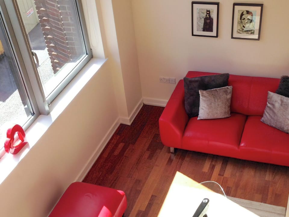 View from mezzanine | Crown Apartments 104 - Crown Apartments, Newcastle upon Tyne