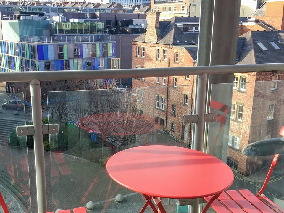 Balcony | Crown Apartments 309 - Crown Apartments, Newcastle upon Tyne