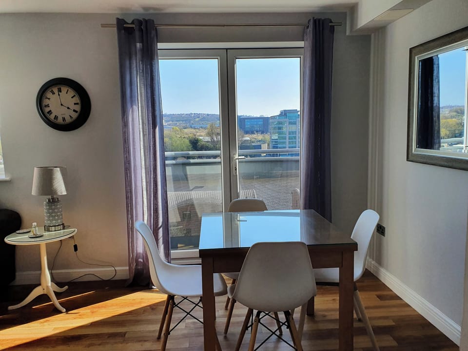 Living room/dining room | Swan Apartments 2A, Newcastle upon Tyne