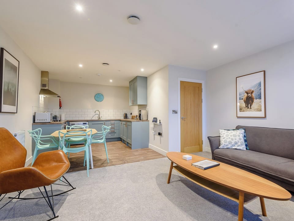 Open plan living space | 3 Eastgate - Eastgate House Apartments, Andover