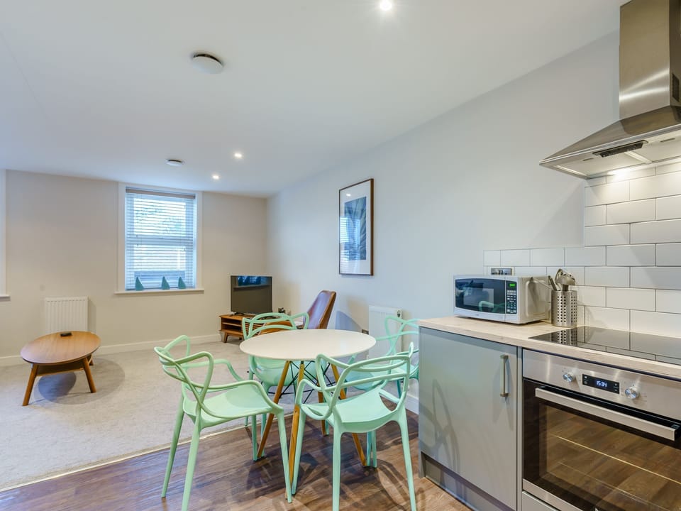 Open plan living space | 6 Eastgate - Eastgate House Apartments, Andover