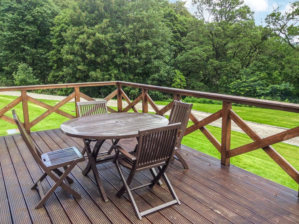 Decking | Keepers Cottage - Kinnaird Estate Cottages, By Dunkeld, Pitlochry