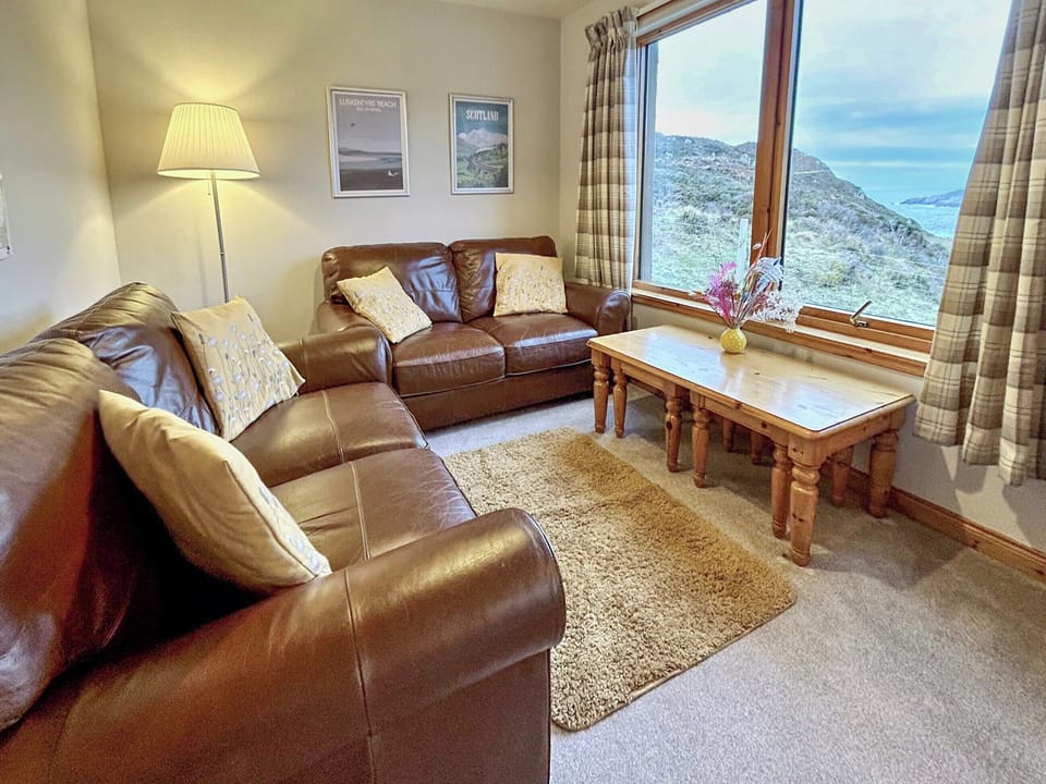 Living room | Myrtle Cottage - Cathair Dhubh Estate, Clachtoll, near Lochinver