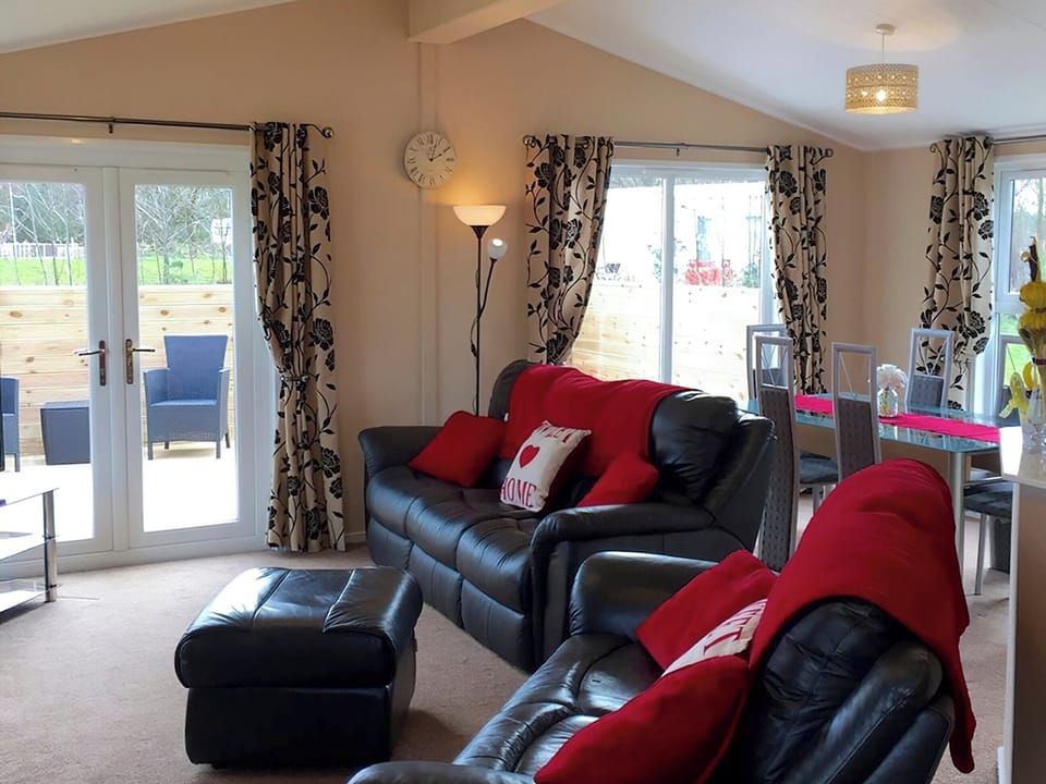 Living area | Cheviot Luxury Lodge - Felmoor Holiday Park, Felton