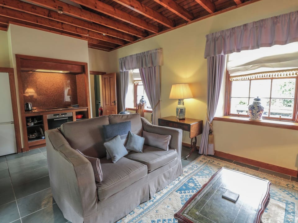 Open plan living space | Duck Pond - Cloncaird Castle, Kirkmichael, near Ayr