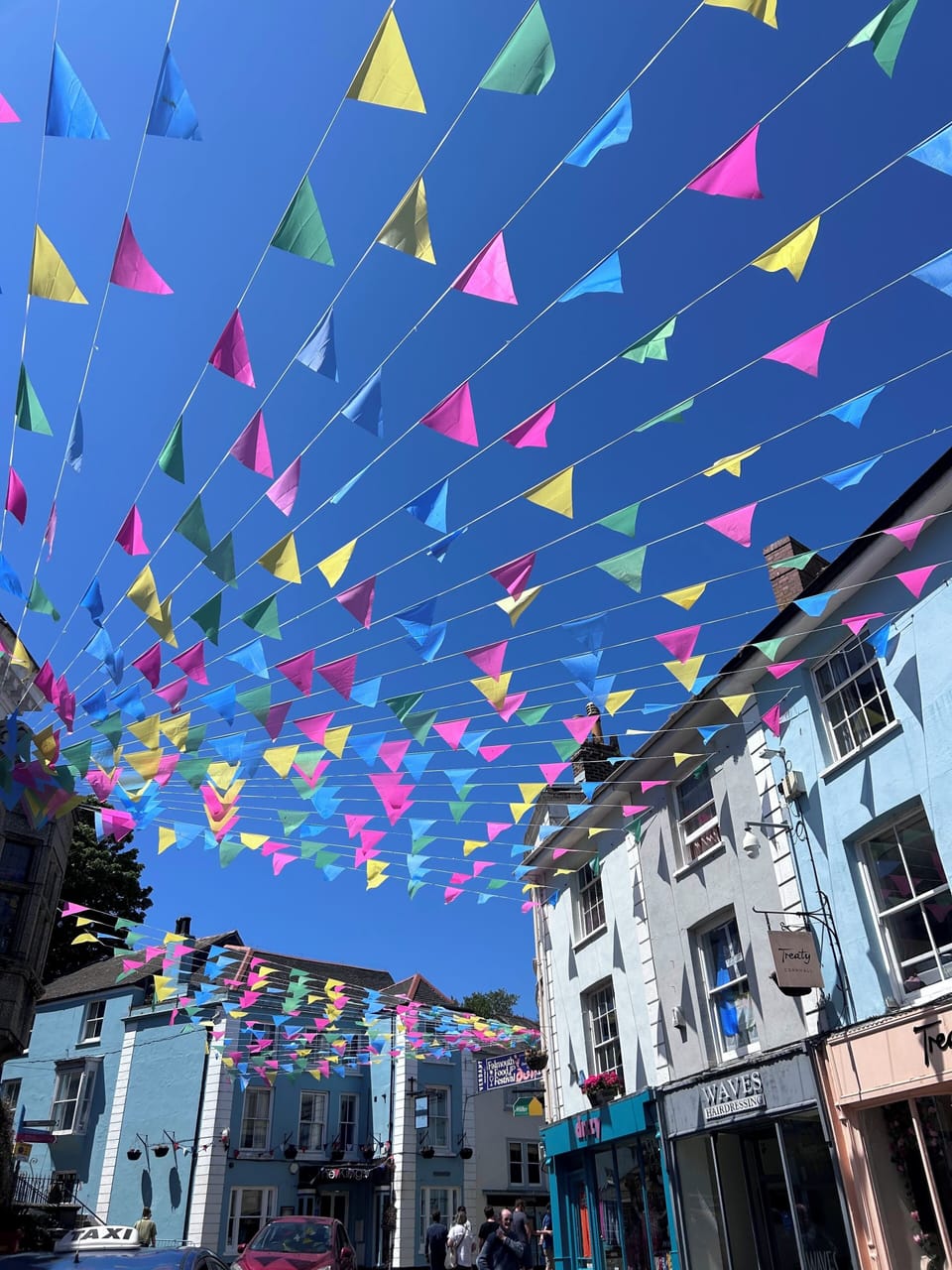 Falmouth town centre