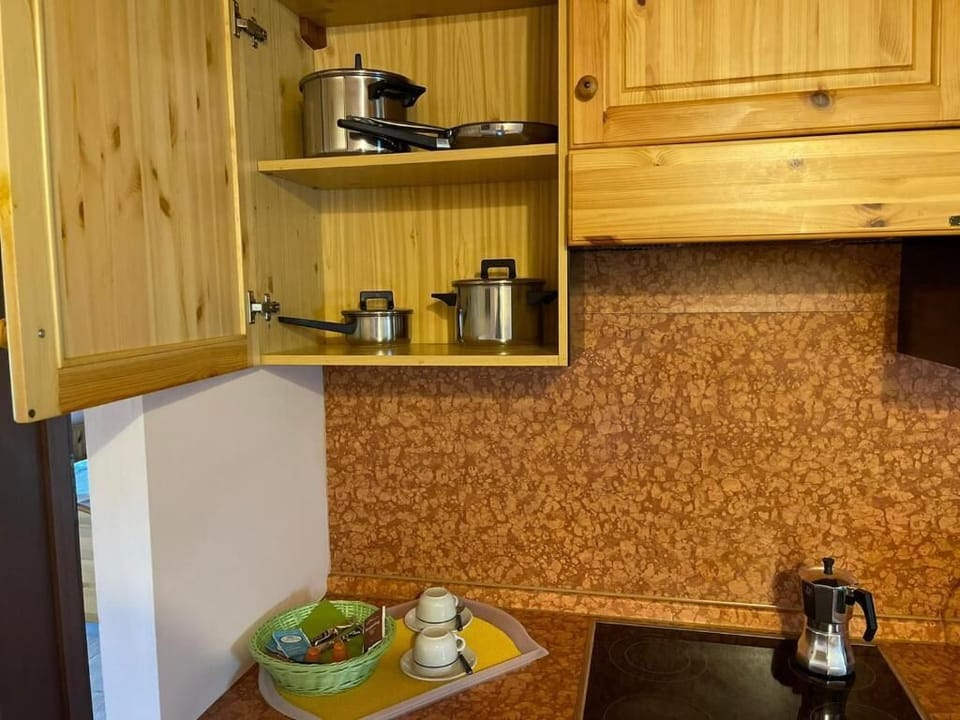 Apartment, Lake View | Private kitchen | Microwave