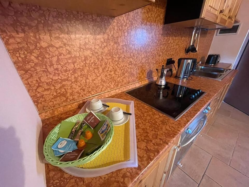 Apartment, Lake View | Private kitchen | Microwave