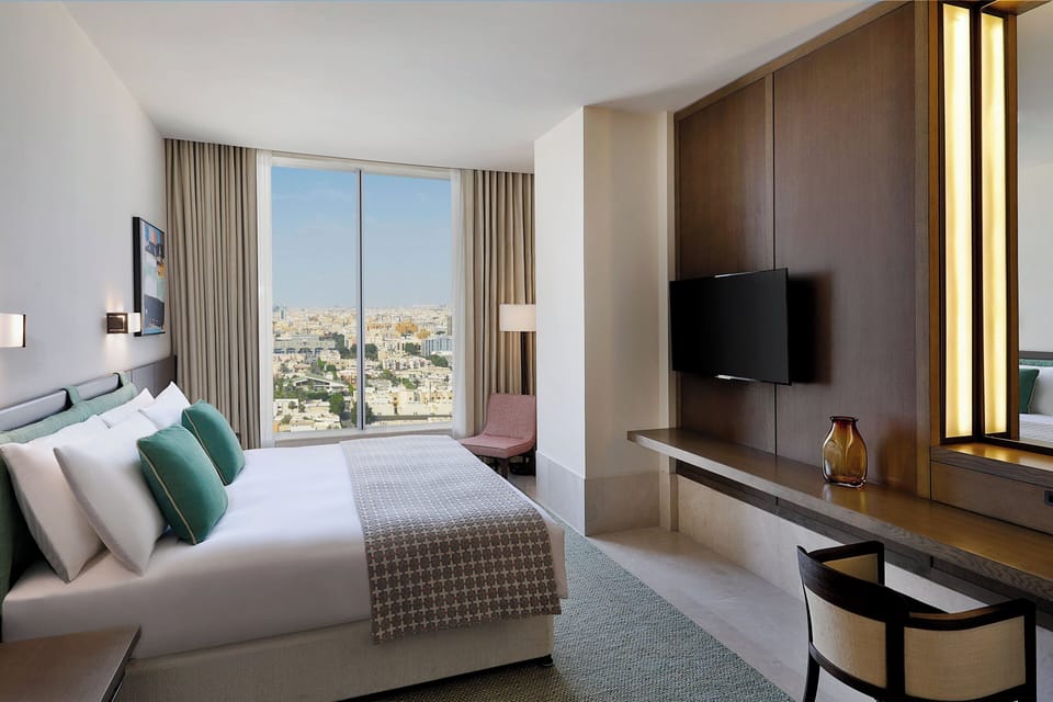 Junior Suite, 1 King Bed | Premium bedding, down comforters, minibar, in-room safe