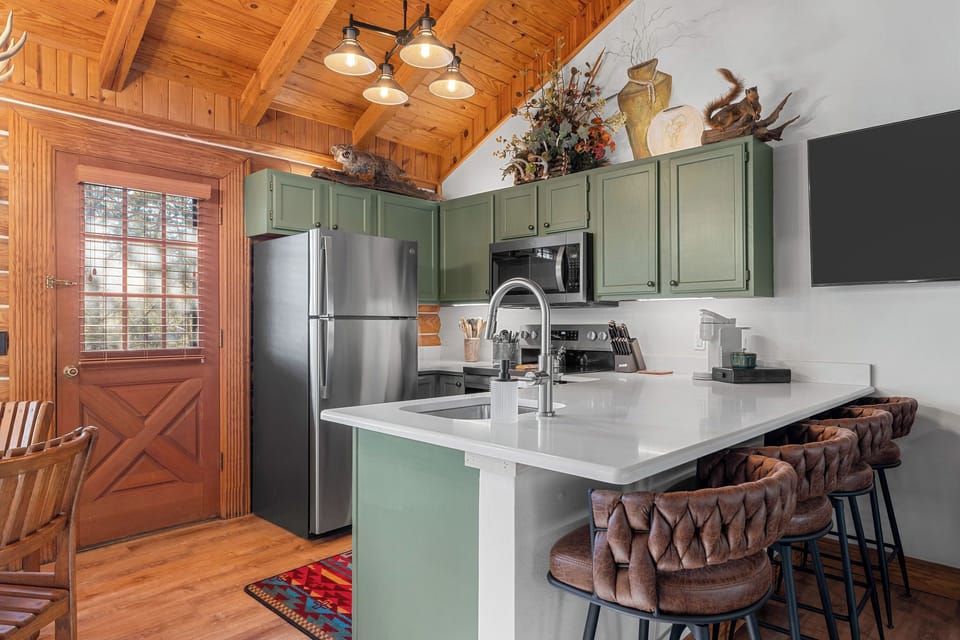 newly remodeled kitchen