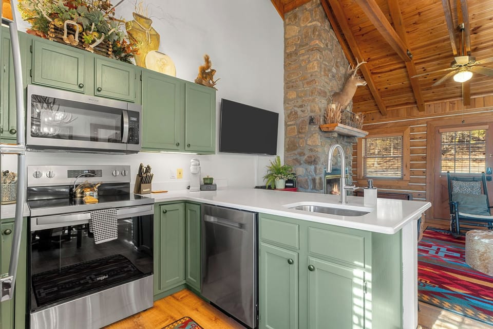newly remodeled  kitchen