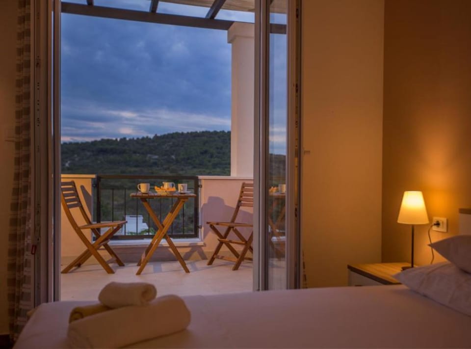 Villa (FourBedroom Villa with heated pool) | View from room
