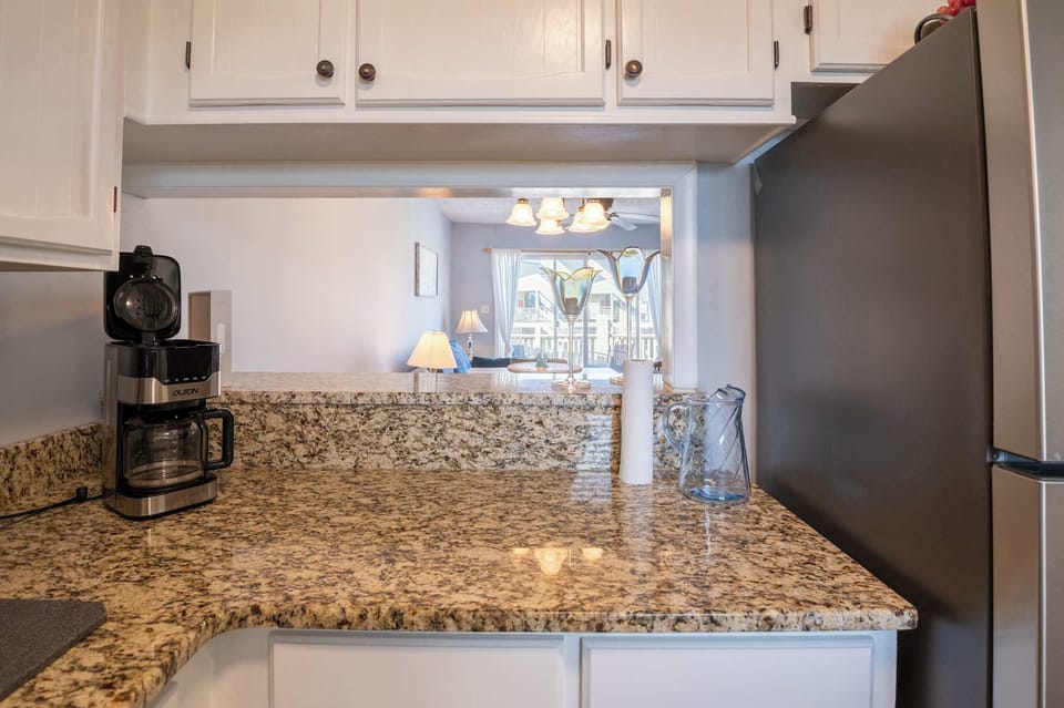 Kitchen with open view