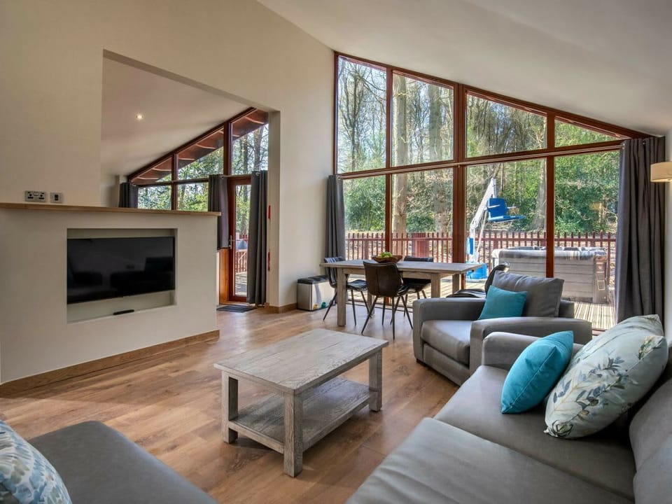 Cropton Silver Birch wheelchair accessible cabin