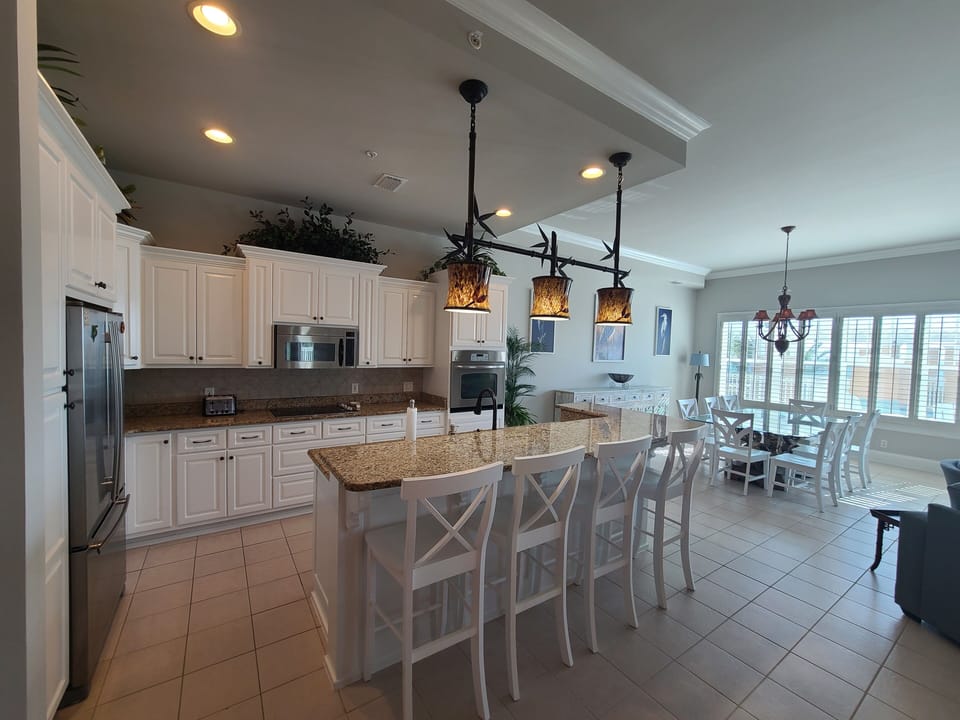 Spacious Kitchen and Dining Area
