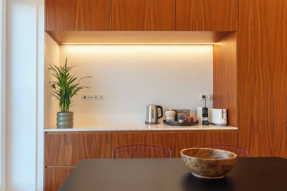 ❤️StayInLisbon – Practical kitchen space with everything you need for daily cooking