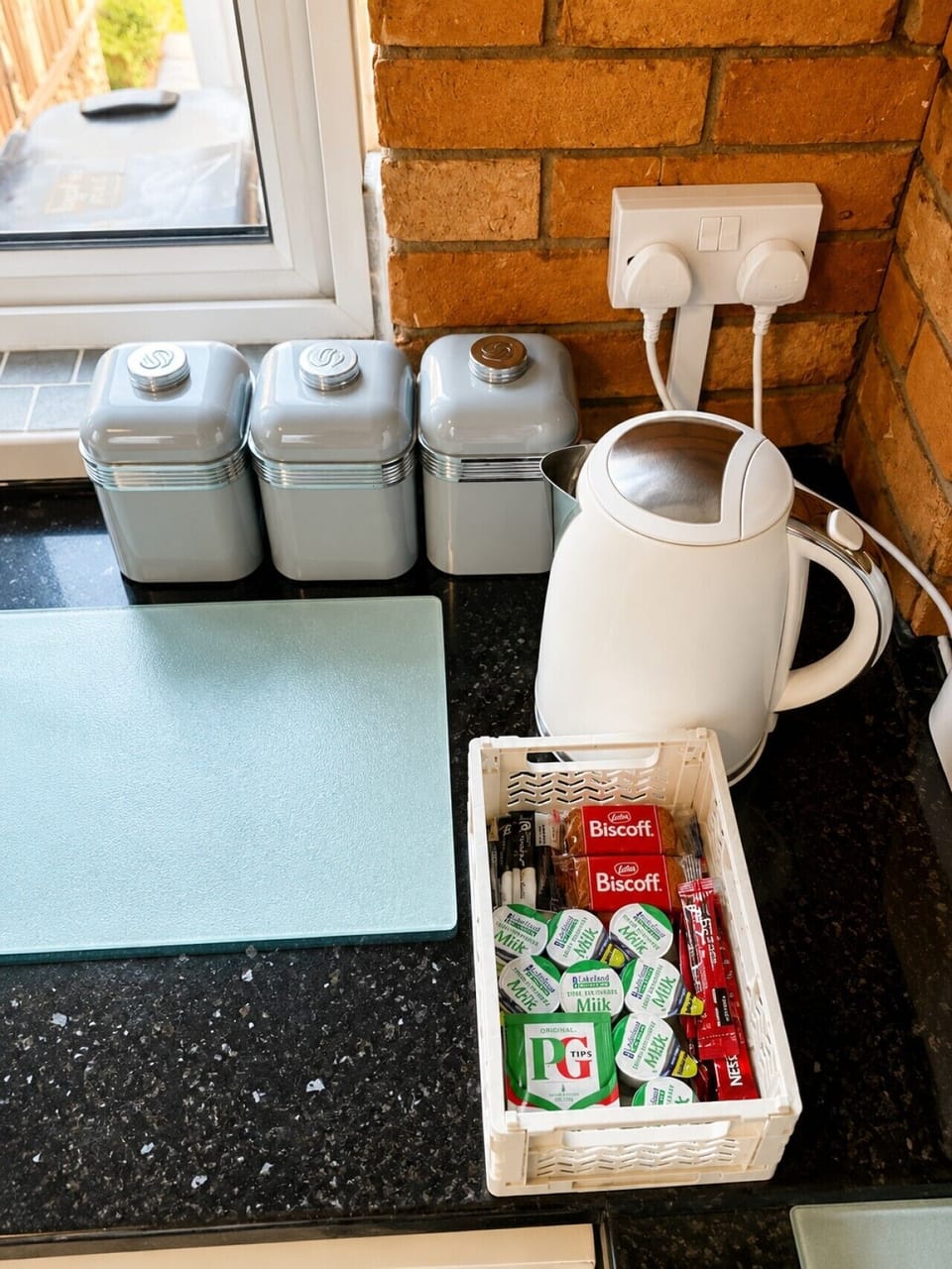 Fully Equipped Tea & Coffee Station