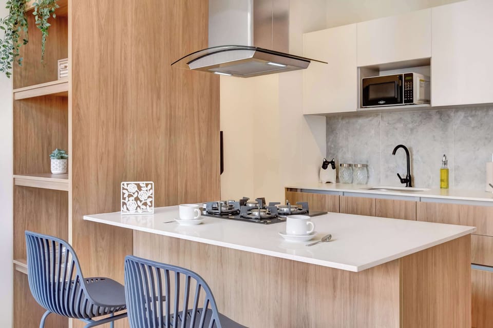 Comfortable and well-equipped kitchen