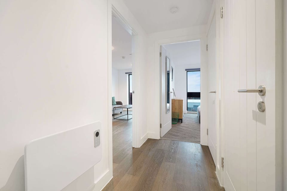 A comfortable living space designed for relaxing after a day out. Sink into the cosy sofa, enjoy your favourite shows on the Smart TV, and unwind in a warm, welcoming setting.