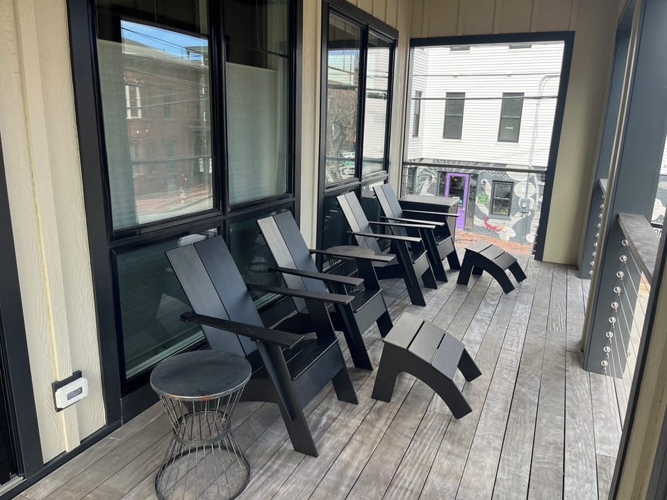 Covered porch