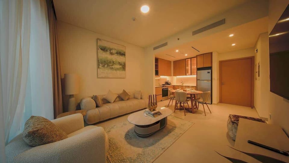 Comfortable lounge area for relaxation.