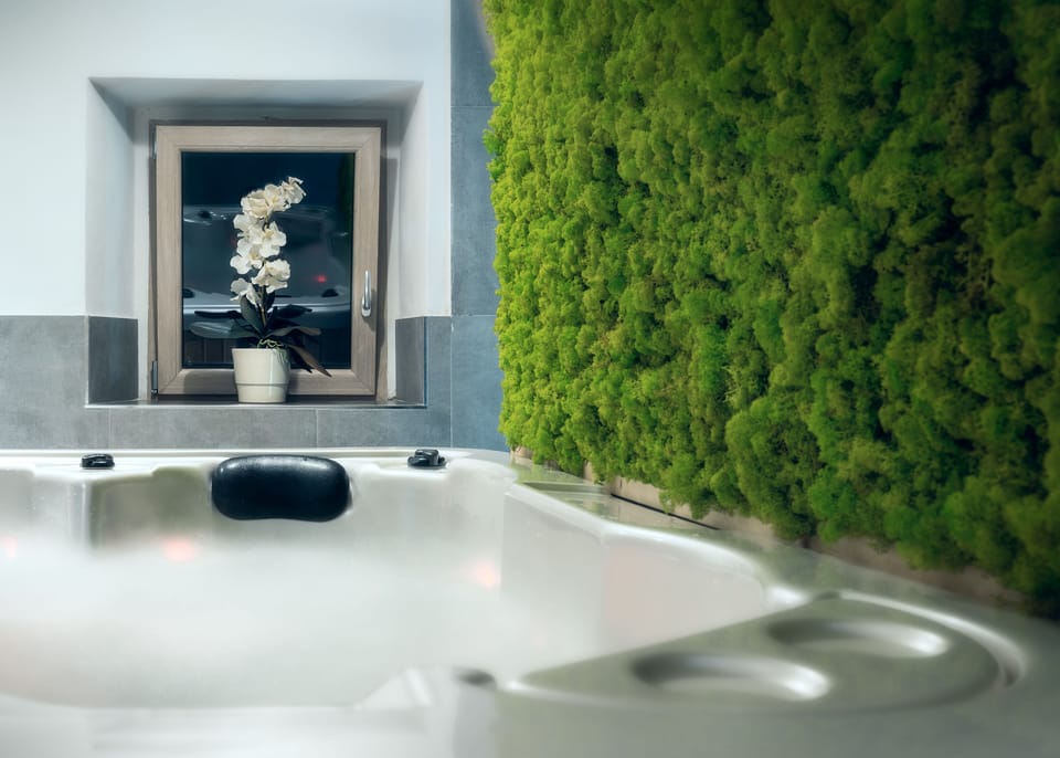 Sauna, hot tub, body treatments, massages