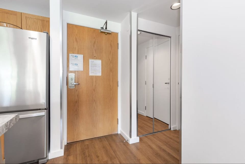 Arrive with ease to a clean entry and ample storage.