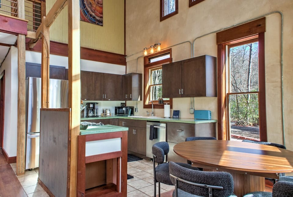 Sunlit kitchen mornings