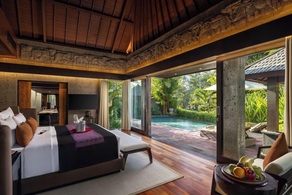 River Private Pool Villa (Free entrance to Bali Zoo) | View from room
