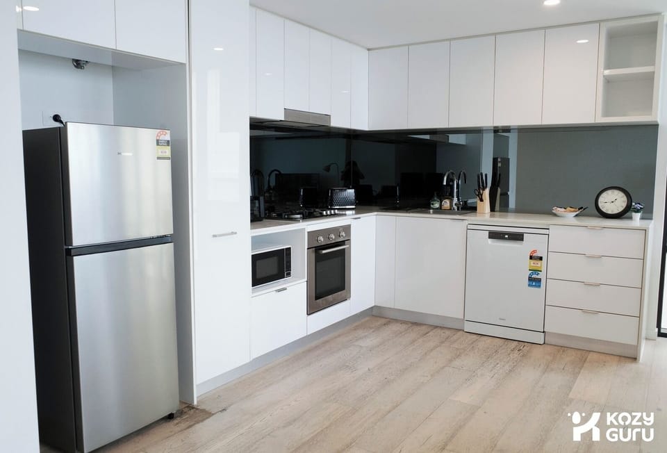 Clean and functional kitchen area