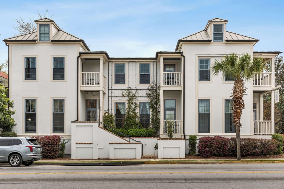 Gorgeous exterior of The Emerald.